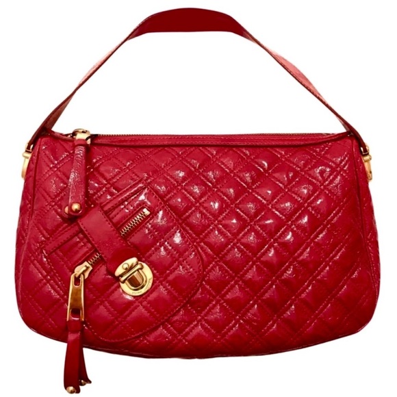 Marc Jacobs Red Patent Shoulder Bag - Picture 10 of 10